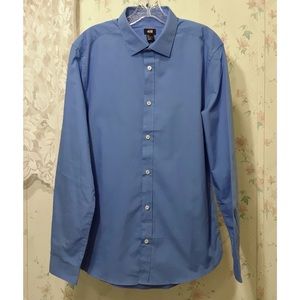 NWOT H&M Blue Button Down Shirt